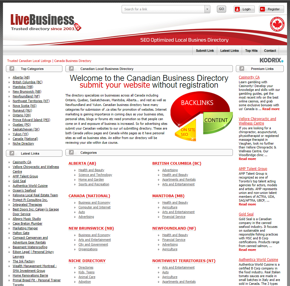 Canadian Business Directory